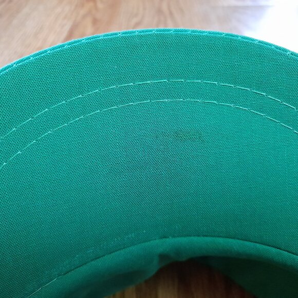 Vintage 80s Preppy Visor Hat "Splitz Cooler" Wine Spritzer - Young An Korea - Picture 6 of 16